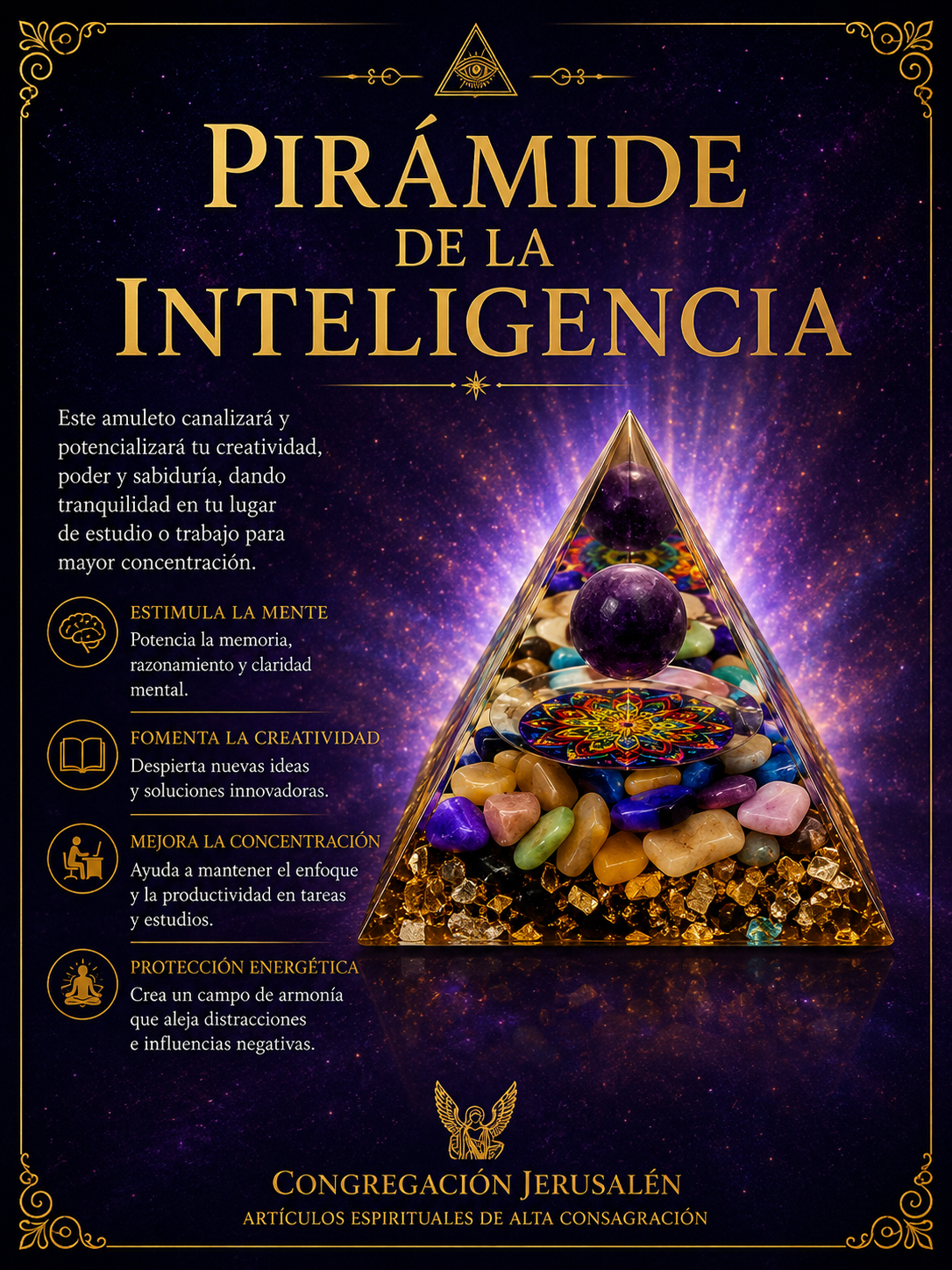 Pirámide de la inteligencia.