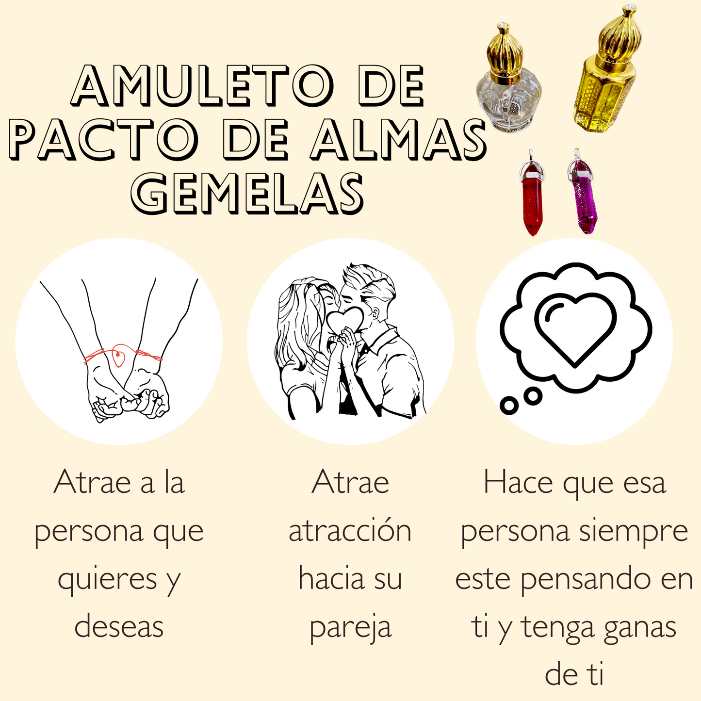 Amuleto del pacto de almas gemelas
