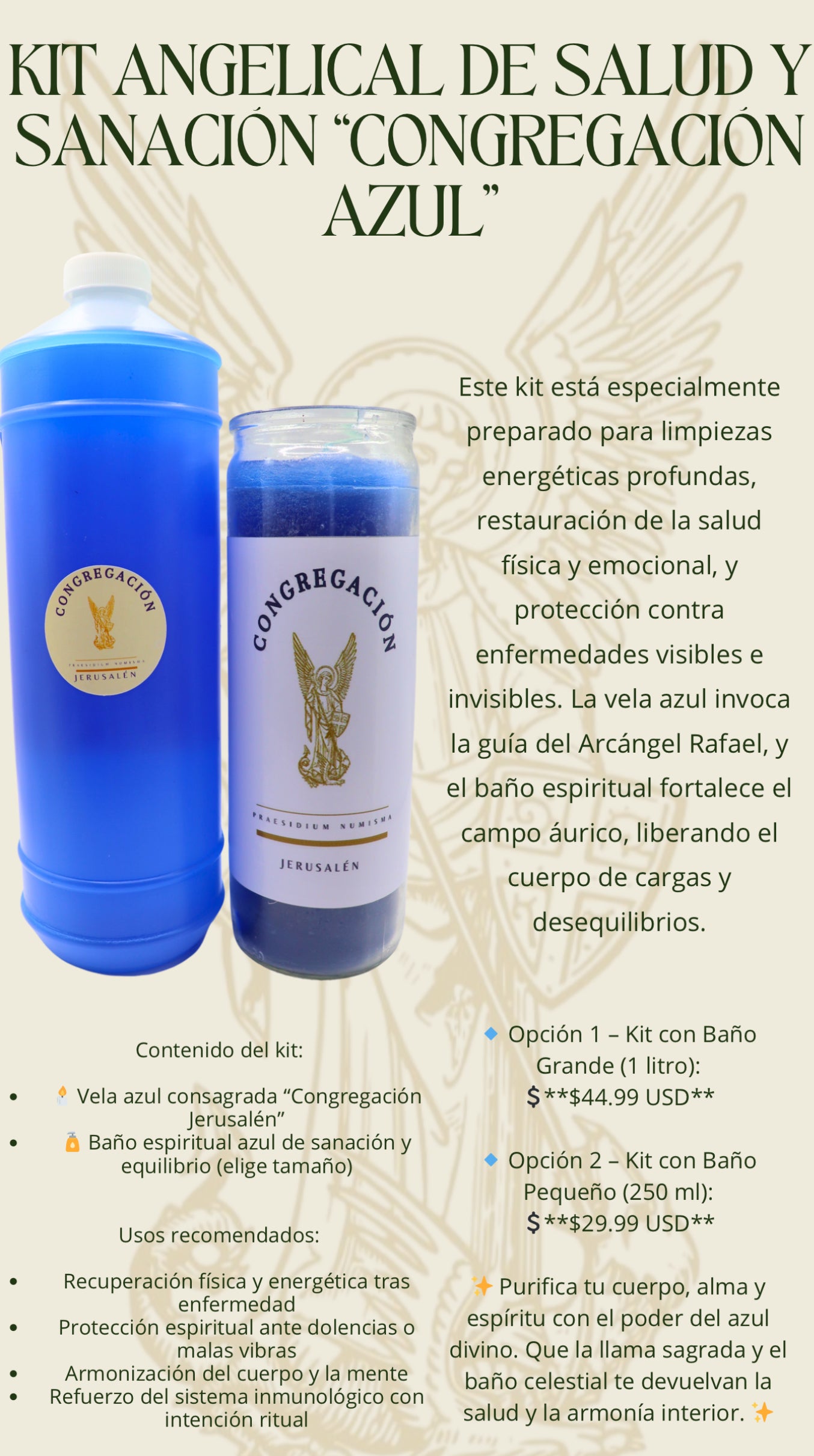 KIT ANGELICAL DE SALUD Y SANACIÓN