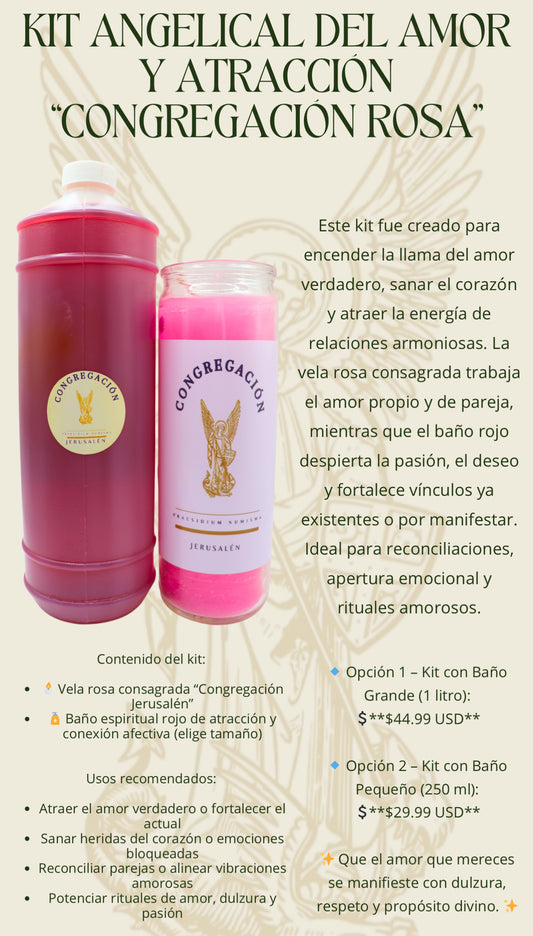 KIT ANGELICAL DEL AMOR Y ATRACCION