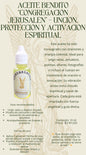 ACEITE BENDITO "CONGREGACIÓN
JERUSALÉN" - UNCION, PROTECCION Y ACTIVACION ESPIRITUAL