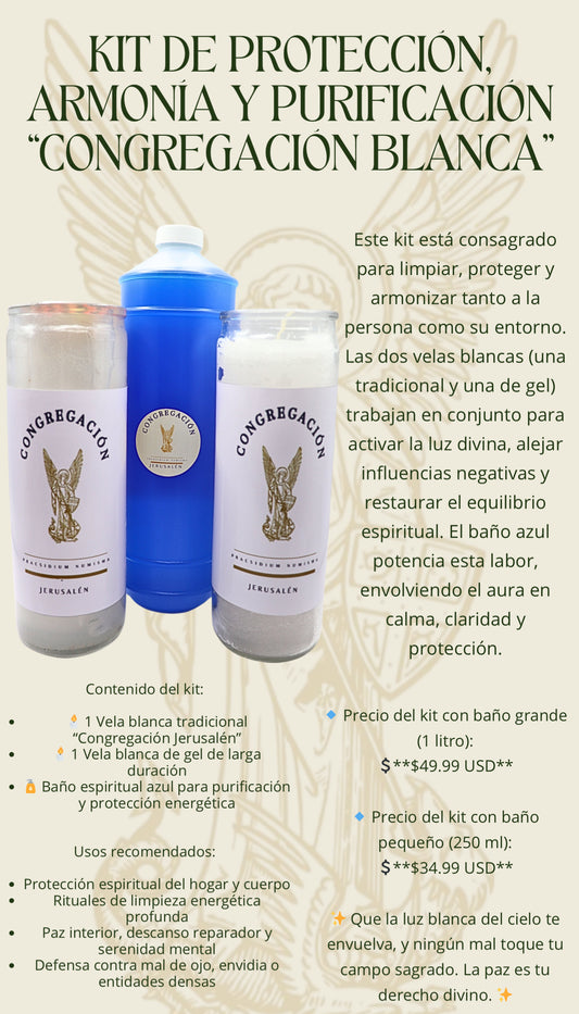 KIT DE PROTECCION, ARMONIA Y PURIFICACION