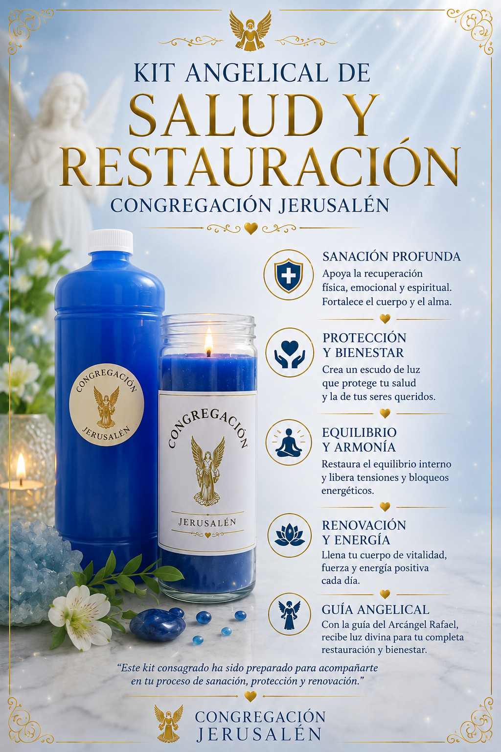 Kit Angelical de Salud y Restauracion