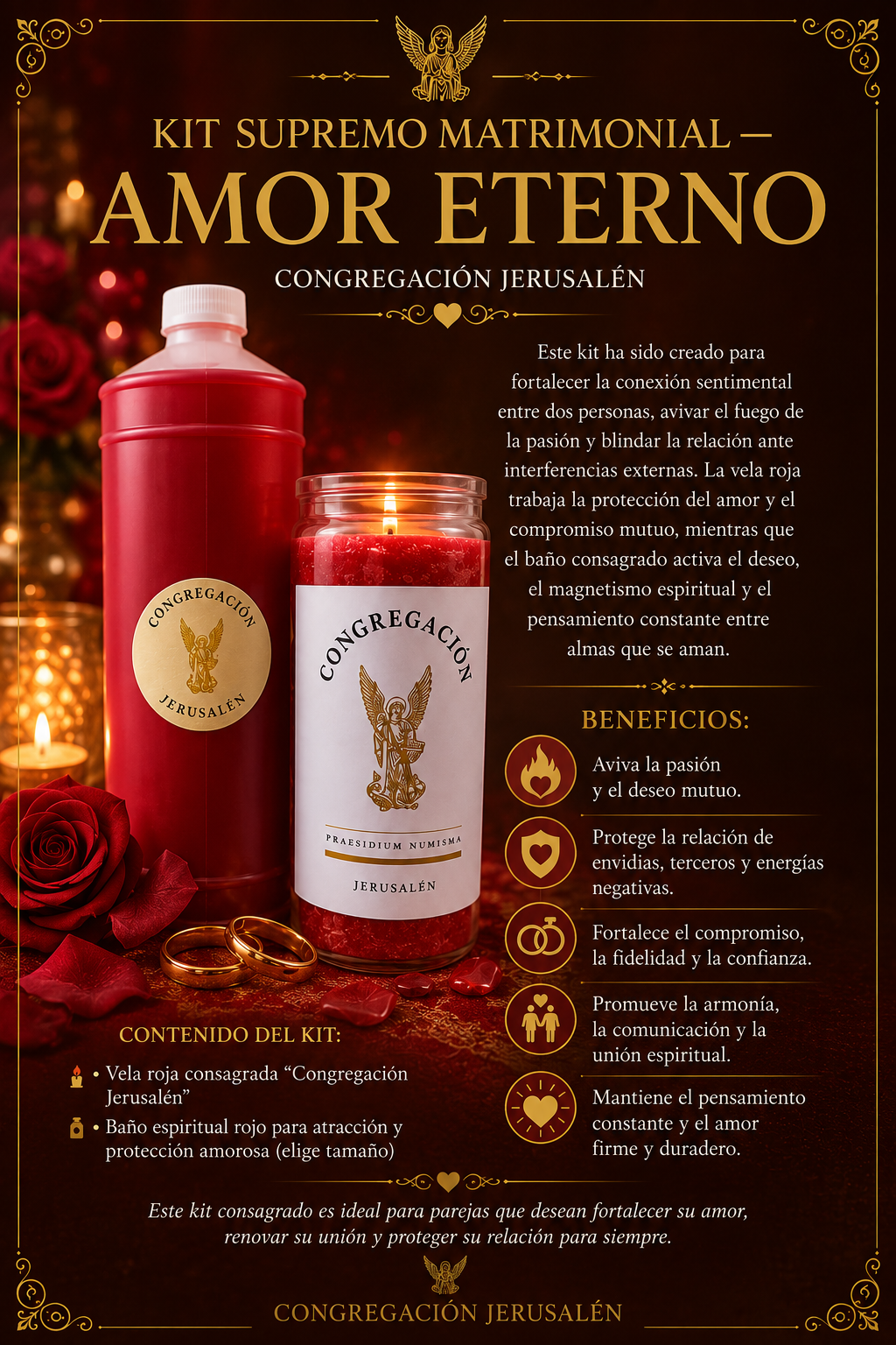 Kit Supremo Matrimonial — Amor Eterno