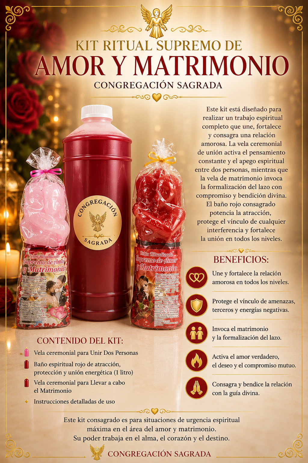 Kit Ritual Supremo de Amor y Matrimonio