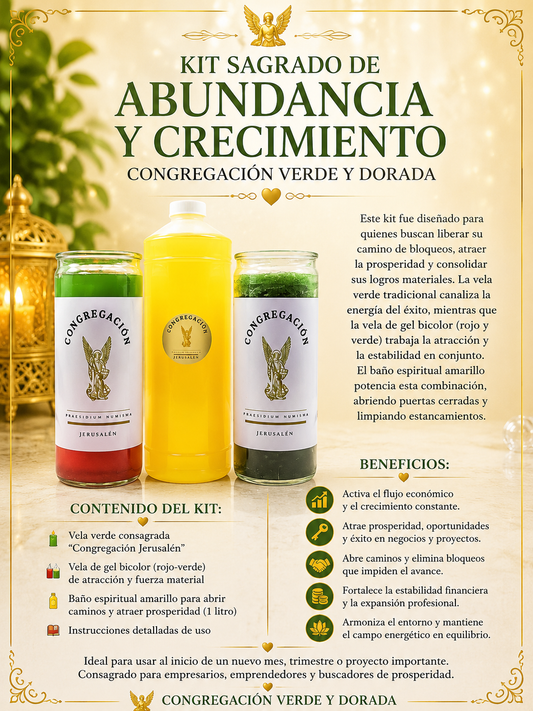 Kit Sagrado de Abundancia y Crecimiento