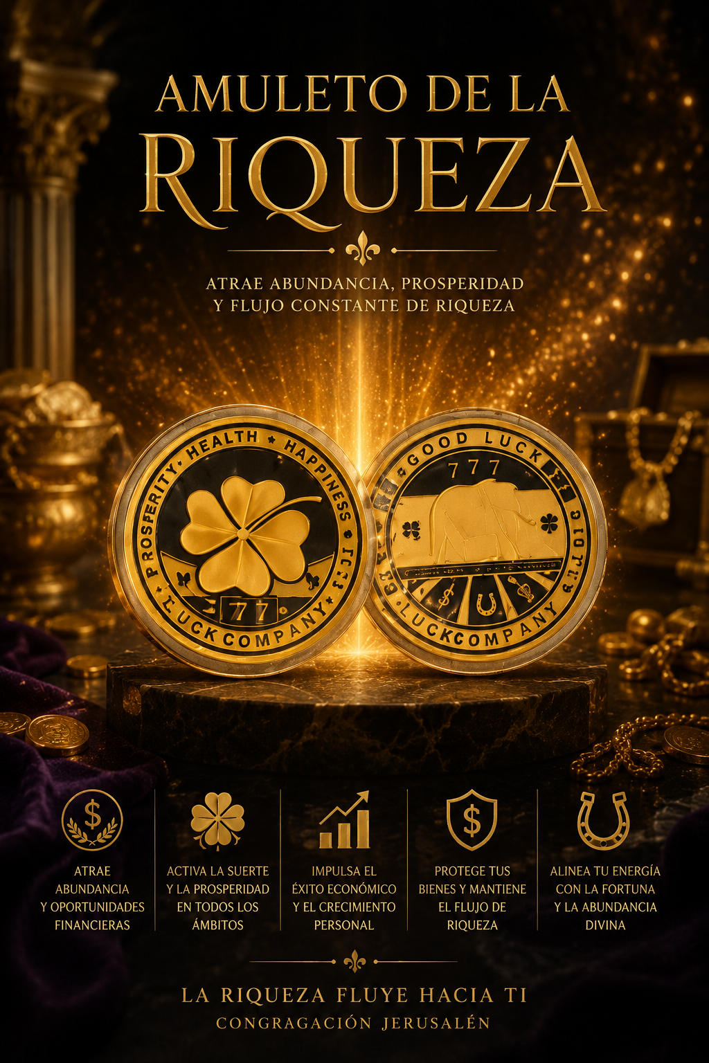 Amuleto de la riqueza.