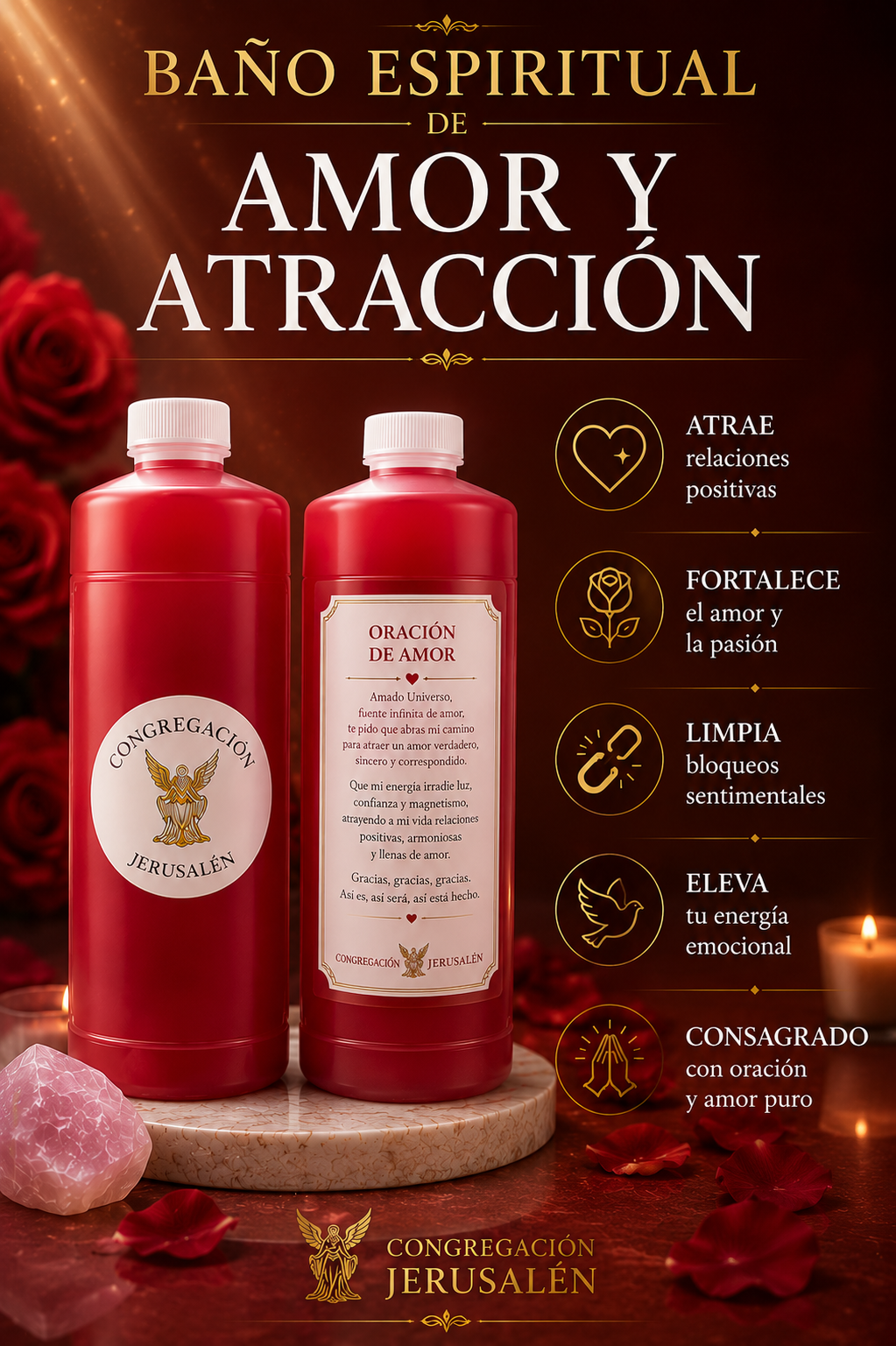 Bano Espiritual de Amor y Atraccion