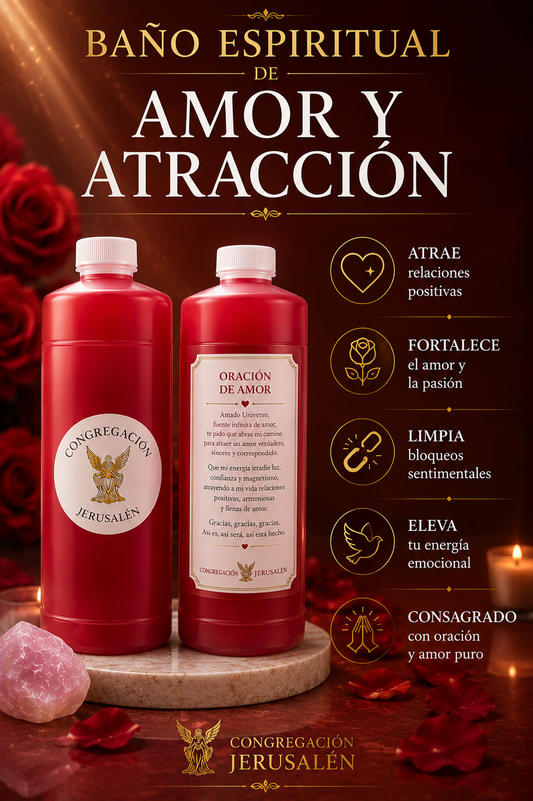 Bano Espiritual de Amor y Atraccion