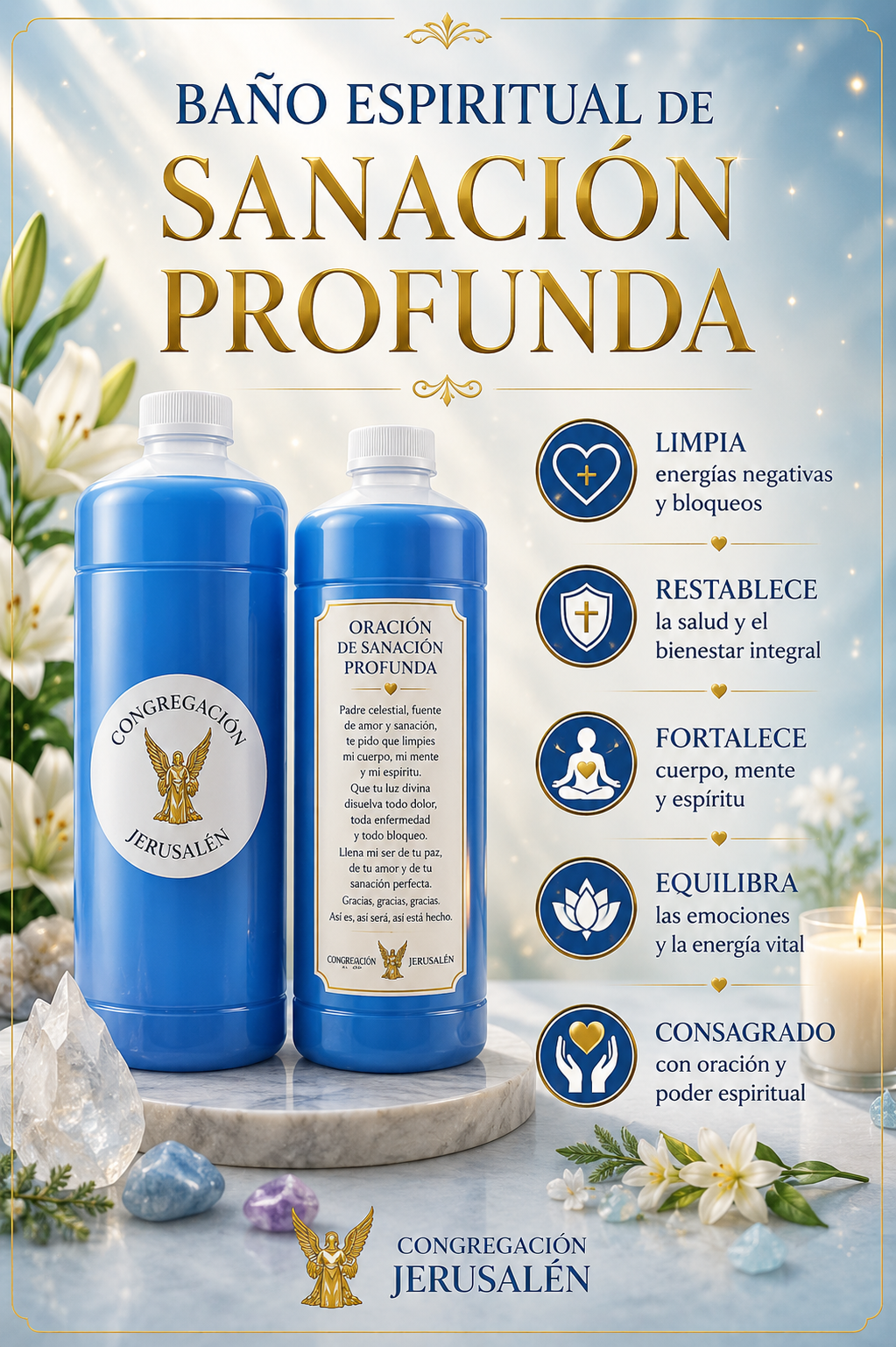 Bano Espiritual de Sanacion Profunda