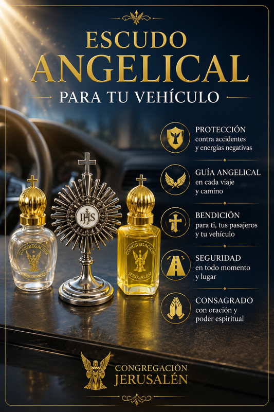 Escudo Angelical para tu Vehiculo