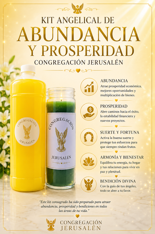 Kit Angelical de Abundancia — Congregacion Jerusalen
