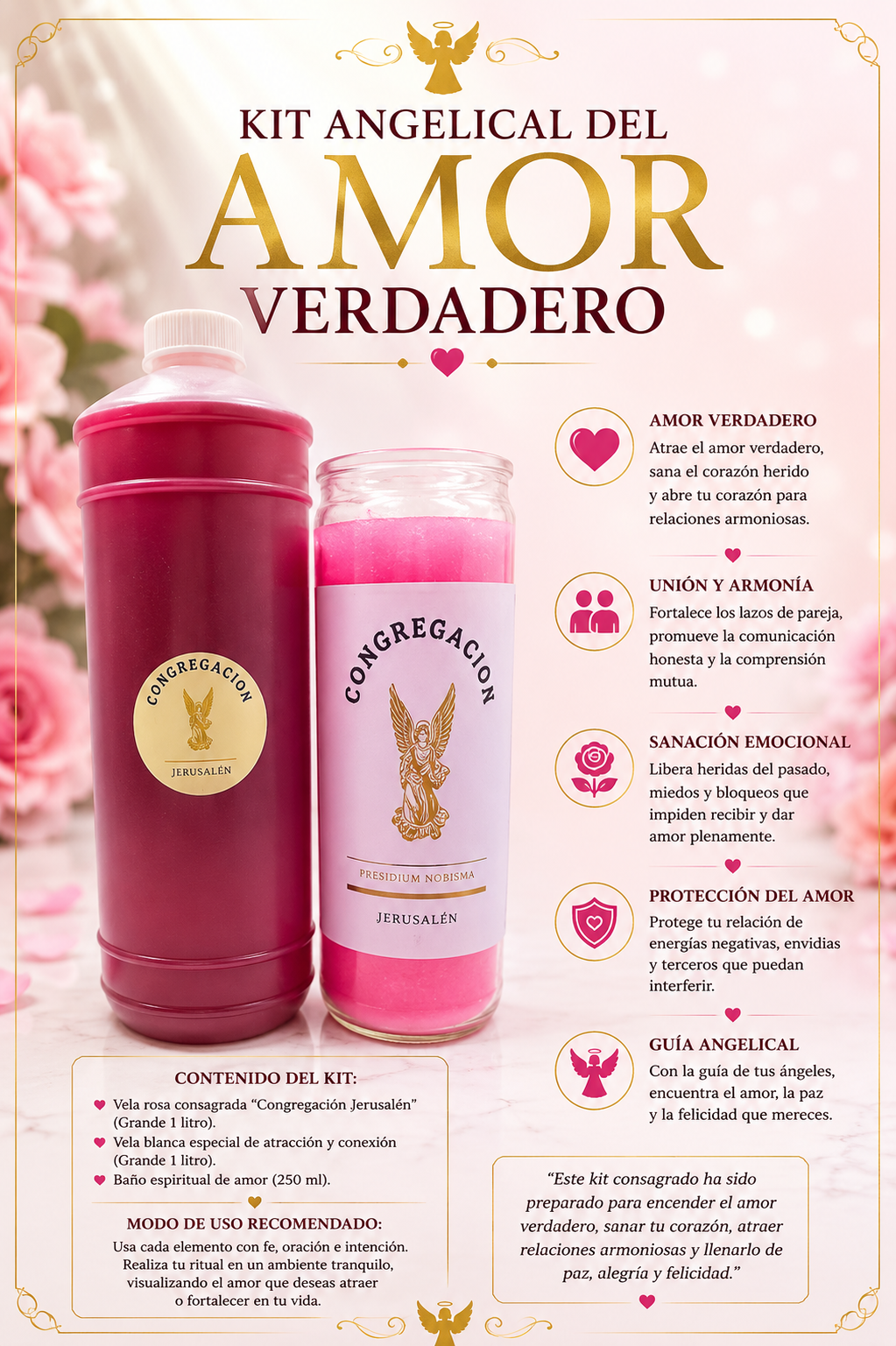 Kit Angelical del Amor Verdadero