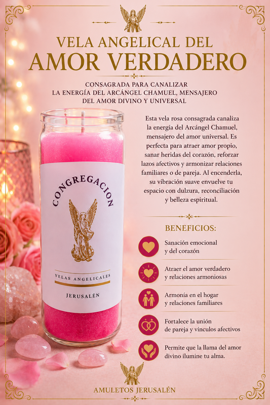 Vela Angelical del Amor Verdadero