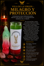 Vela de la Virgen — Milagro y Proteccion