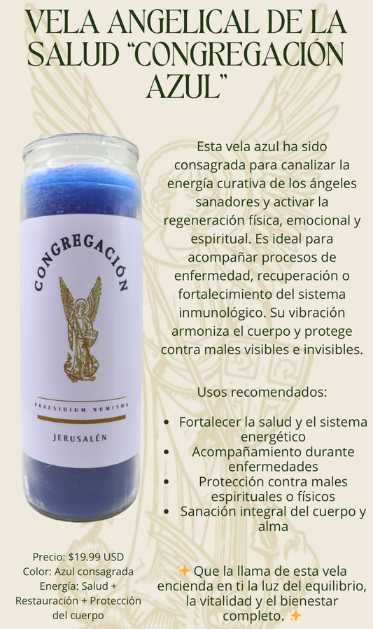 VELA ANGELICAL DE LA SALUD “CONGREGACIÓN AZUL”